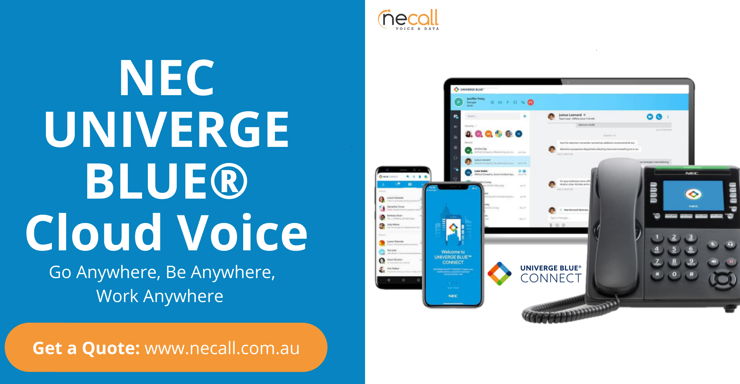 Scale New Heights with NEC Univerge Blue Cloud Voice -